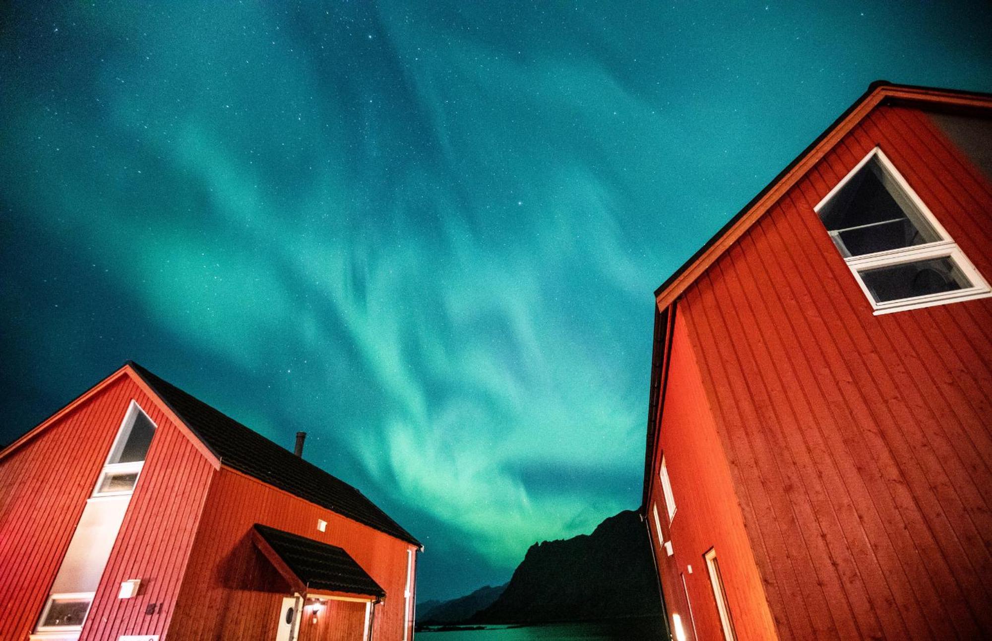 High Standard Lodge Ballstad Exterior foto